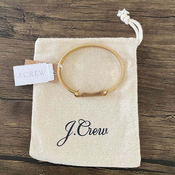 J. Crew Charlotte U Bangle Bracelet - Picture 9 of 13